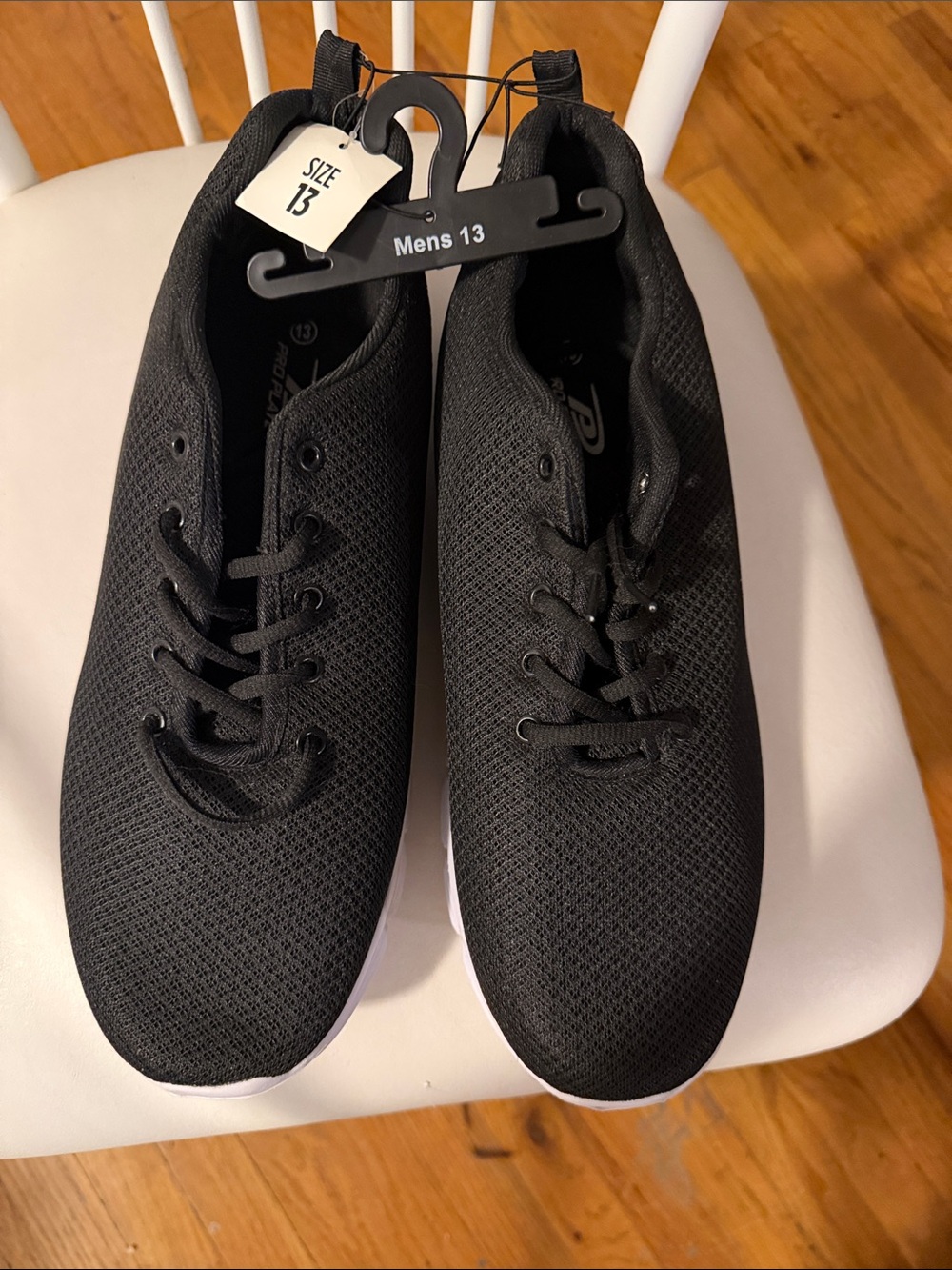 Pro Player Black Knit Men's Sneakers